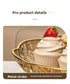 2/3 Tier Fruit Plate Stand Coffee Table Snack Tray Dried Fruit Dessert Plate Bar Counter Display Holder