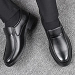 Mens Dress Shoes Men's Formal Original Leather Italian Skin Shoes for Men Elegant Casual Business Luxury Social Male Shoe - Evallys.com