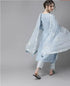Traditional Indian Punjabi Salwar Kameez Set – Embroidered 3-Piece Outfit - Evallys.com
