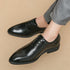 Luxury Men’s Leather Oxford Shoes – Formal Wedding & Office Footwear - Evallys.com