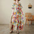 Vintage Cotton Summer Maxi Dress – Harajuku Floral Beachwear - Evallys.com
