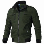 Autumn Winter Windbreaker Male Waterproof Field Jackets Hiking Camping Coat Casual Baseball Jacket Fishing Outerwear Man Clothes - Evallys.com