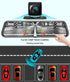 10 Inch Mirror Camera for Car Touch Screen Video Recorder Rearview mirror Dash Cam Front and Rear Camera Mirror DVR Black Box - Evallys.com