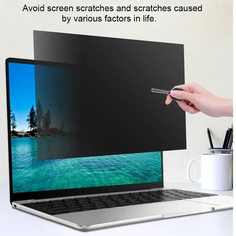 Universal Size Privacy Filter Screen Protector For Laptop 12.5 13 14 15.6 17 inch Notebook Computer Anti-spy Film Anti-peeping - Evallys.com