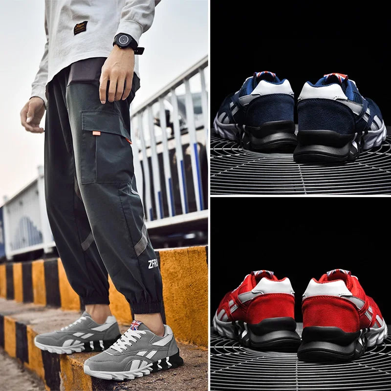 Unisex Running Shoes – Breathable Anti-Slip Casual Sneakers for Walking - Evallys.com