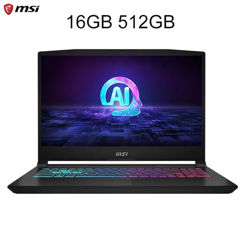 2024 MSI Katana A15 AI Laptop 15.6 Inch 2.5K QHD 165Hz IPS Screen Notebook AMD Ryzen R7-8845HS 32GB 1TB RTX4060 Gaming Computer - Evallys.com