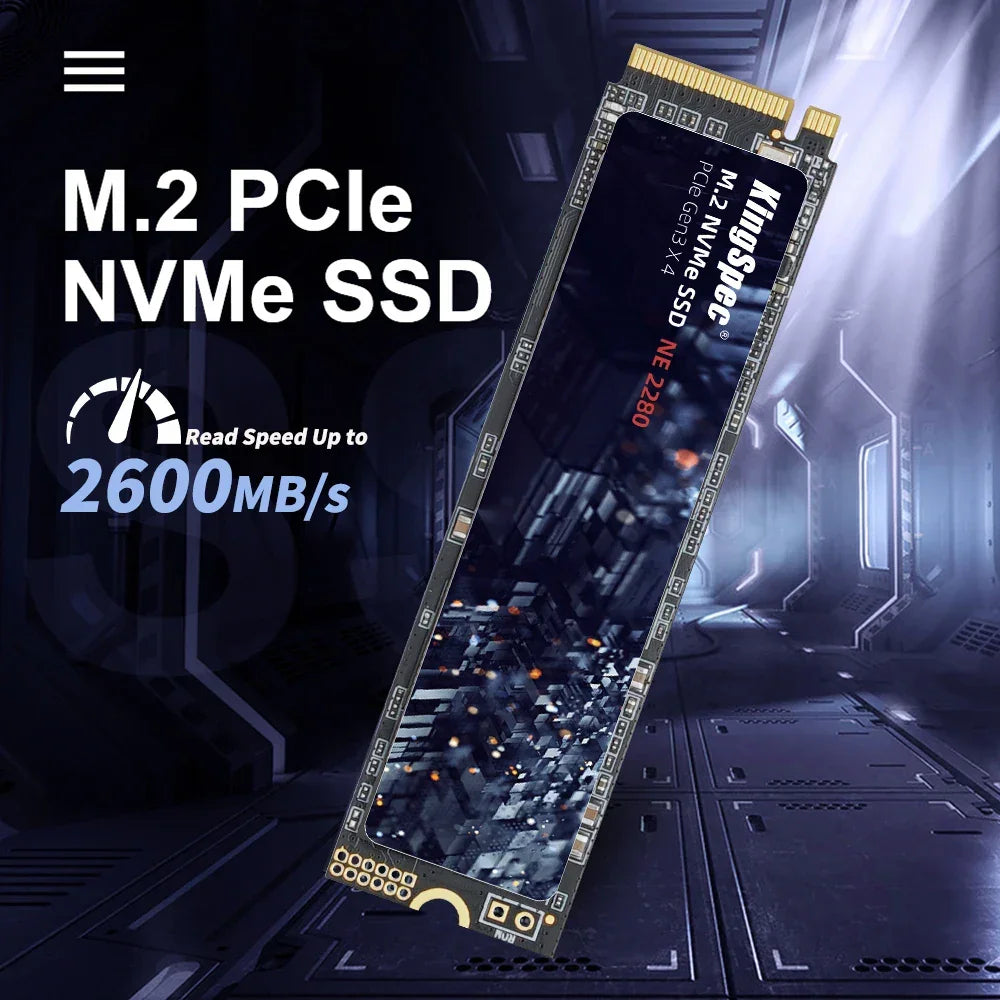 KingSpec M.2 SSD 120GB 256GB 512GB 1TB SSD 2TB hard Drive M2 ssd m.2 NVMe pcie SSD Internal Hard Disk For Laptop Desktop MSI - Evallys.com