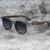 Sunglasses for Men Women's Trendy Retro Wood Grain Polarized UV Protection Eyewear Cycling Outdoor Street Photography - Evallys.com