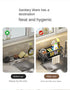 Kitchen Sink Drain Rack Organizer Plastic Self-draining Sink Shelf Soap Sponge Holder Dishcloth Towel Rack filter basket