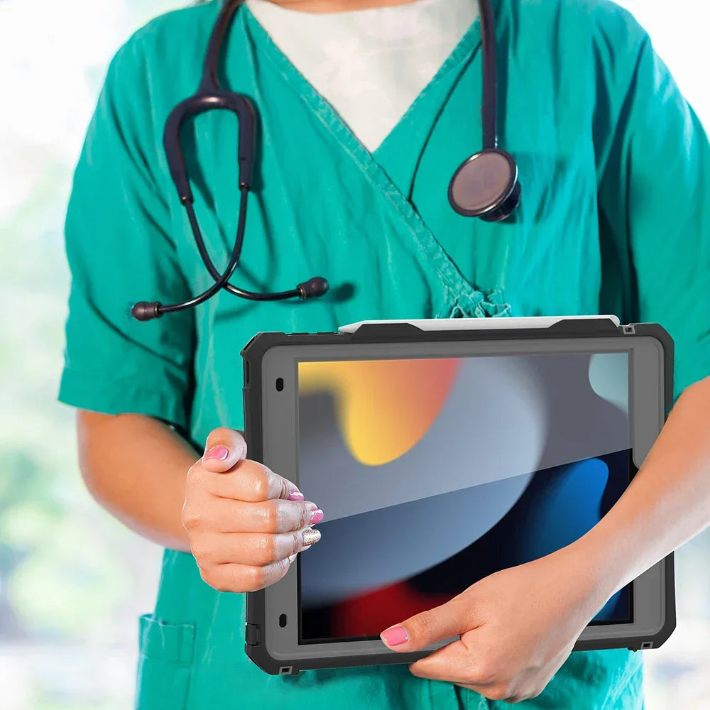 IP68 Waterproof Case Cover for Apple iPad 7 8 9 10.2