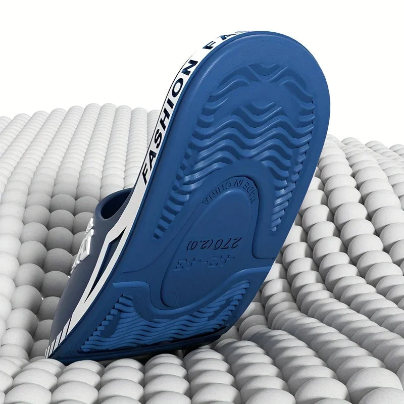 2025 Men’s Summer Slippers – Anti-Slip PVC Sandals for Indoor & Outdoor - Evallys.com