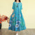 Retro Cotton Linen Dress – Summer Print Loose Long Maxi Dress - Evallys.com