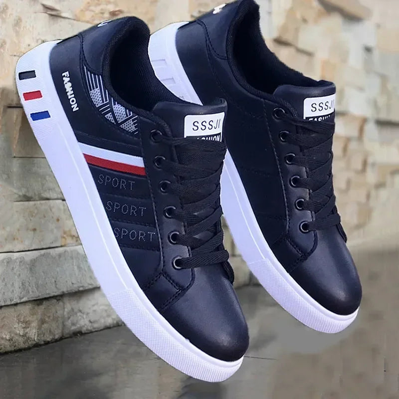 Qaawal Men’s Luxury Flats – Spring 2024 Fashion Sneakers & Vulcanized Sport Shoes - Evallys.com