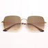 Sunglasses Men Women Eyeglasses Goggles Real Glass Lenses Eyewear Shades Fashion Classic Style UV400 Sun Glasses Top quality - Evallys.com
