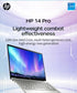 Slim Laptop HP 14 Pro-14'' Notebook-Intel-i5-12500H/i7-12700H-16GB-RAM 512GB SSD-Fingerprint Unlock - Evallys.com # #