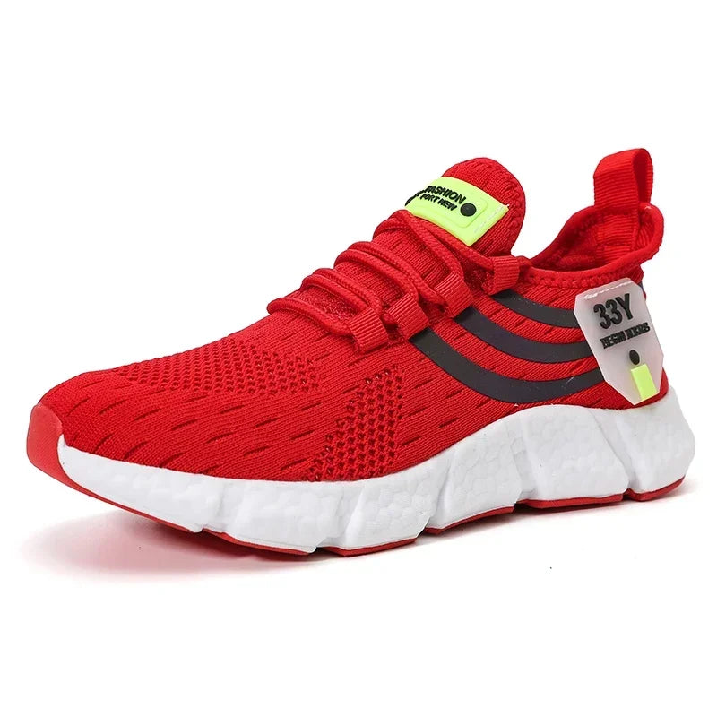 Men’s Lightweight Mesh Sneakers – Breathable Summer Running Shoes - Evallys.com