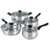 Rametto Professional Grade 8-Piece Cookware Set Anodized Aluminum Enamel Cast Iron Stainless Steel Oven Safe Dishwasher Safe - Evallys.com