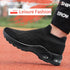 LARNMERN Safety Shoes Breathable Women Steel Toe Work Shoes Lightweight Slip On SpringSummer Sneakers Construct Safety Boots - Evallys.com
