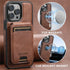 2 in 1 detachable With Magsafe Wireless Charging Wallet Leather Phone Case For iPhone 16 15 Pro Max 14 13 12Pro Magnetic Cover - Evallys.com