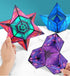 Variety Geometric Changeable Magnetic Magic Cube Anti Stress 3D Hand Flip Puzzle Cube Kids Stress Reliever Fidget Toy - Evallys.com