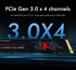 HUADISK Ssd Nvme M2 Pcie Gen3 Hard Drive Disk 128gb 256gb 512gb 1tb Internal Hard Drive For Notebook Desktop - Evallys.com