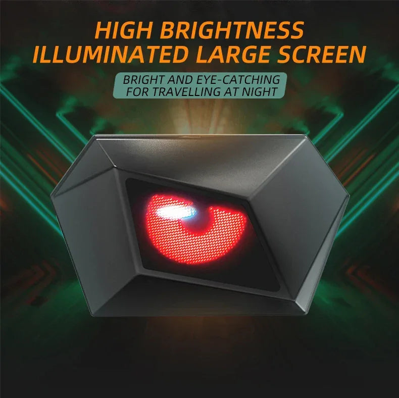 Knight Hard Shell LED Backpack – DIY Cool Style Cycling & Travel Bag - Evallys.com