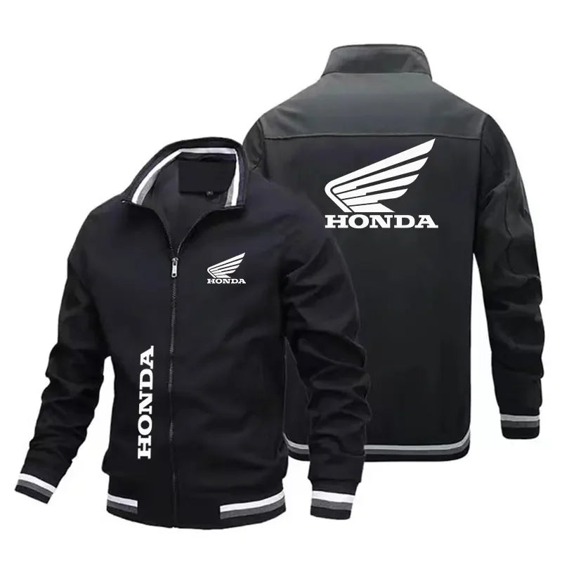 2025 Honda Men's motorcycle jacket spring summer outdoor leisure fashion sports coat ultra-thin zipper sun protection clothing