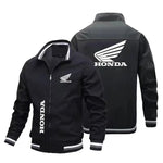 2025 Honda Men's motorcycle jacket spring summer outdoor leisure fashion sports coat ultra-thin zipper sun protection clothing