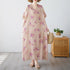 Bohemian Summer Maxi Dress – Vintage Loose Beach Streetwear - Evallys.com