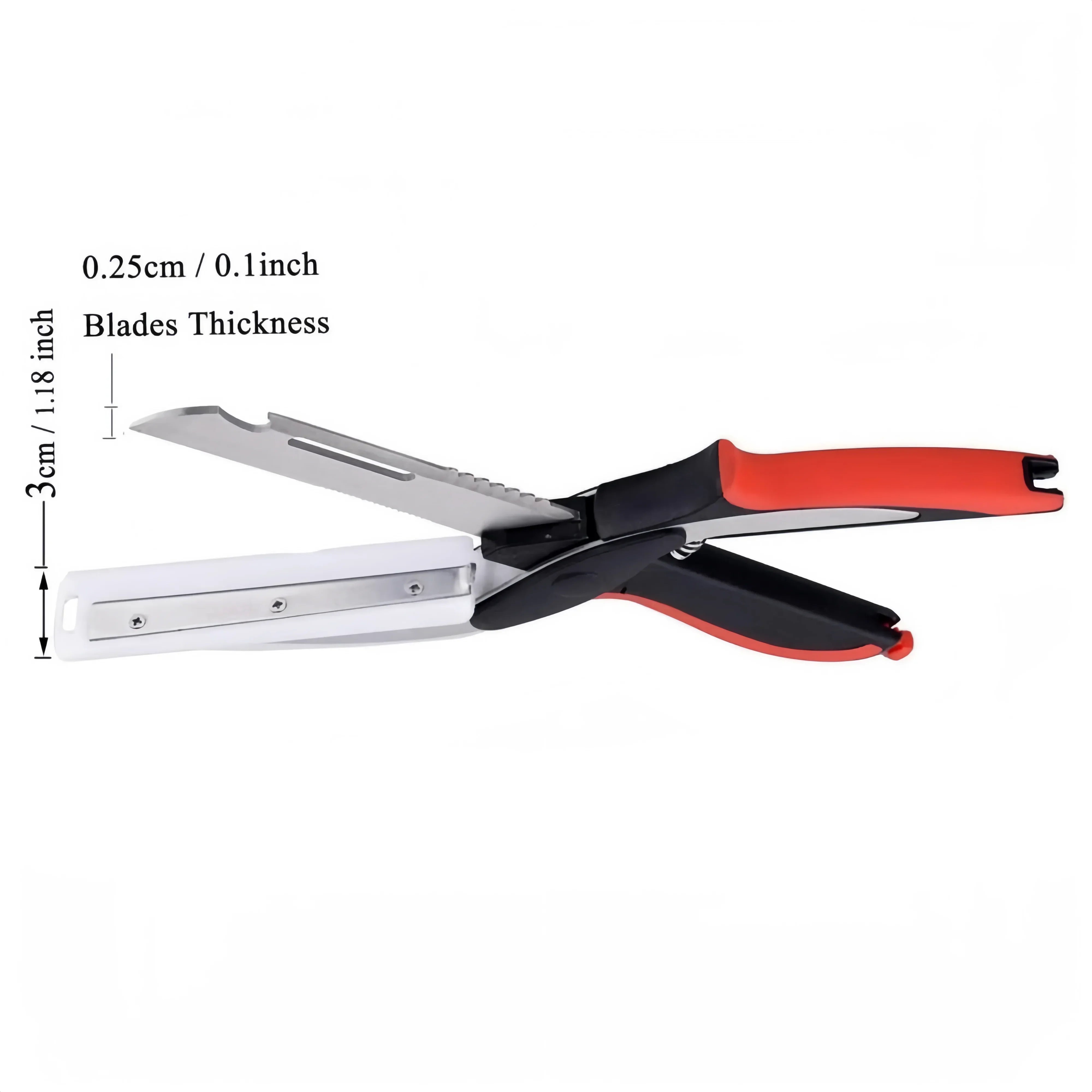 6-in-1 Multi-Functional Scissor Cutting Board – Outdoor BBQ & Kitchen Chopper - Evallys.com