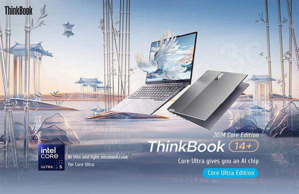 Lenovo ThinkBook 14+ 2024 AI laptop Core Evo Ultra 5 Intel Arc /RTX4050 Graphics 16GB/32GB LPDDR5X 1T SSD 14.5-inch Notebook PC - Evallys.com # #