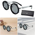 Adjustable 1-9 Sunglasses with ND Filter Lenses Retro Glasses Fishing Filter Glasses for Men Driving Fishing - Evallys.com