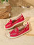 Women’s Classic Round-Toe Flats – Slip-On Leather Espadrille Loafers - Evallys.com