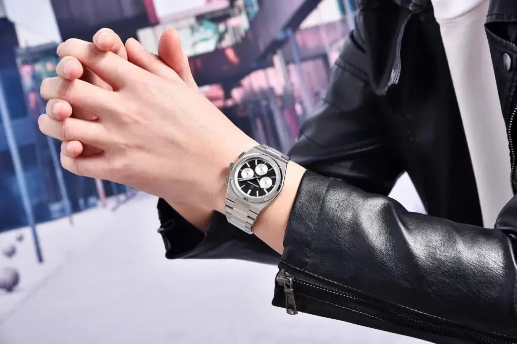 PAGANI DESIGN 2024 New Men Watches Quartz Business Watches VK63 Mens Clock Top Brand Luxury Watch Men Chronograph Watch for Men - Evallys.com