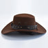 Vintage Suede Western Cowboy Hat – Party & Cosplay Big-Brim Cap - Evallys.com