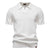 AIOPESON Men's Summer Breathable Polo Shirt Short Sleeve Solid Color Casual Polo Shirts for Men Lightweight Stretch Polo ﻿ - Evallys.com