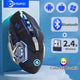 2.4G Wireless Mouse Bluetooth Mouse RGB Backlit Gaming Mouse Rechargeable Mice Silent Mouse 3600 DPI Mouse for Macbook Laptop - Evallys.com