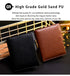 RFID Theft Protect Coin Bag zipper men wallets famous brand mens wallet male money purses Wallets New Design Top Men Wallet - Evallys.com
