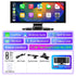 11.26 inch Car DVR 4K Dash Cam Dual Lens Wireless Carplay & Android Auto Video Recorder Monitor GPS Navigation 5G Wifi FM AUX - Evallys.com