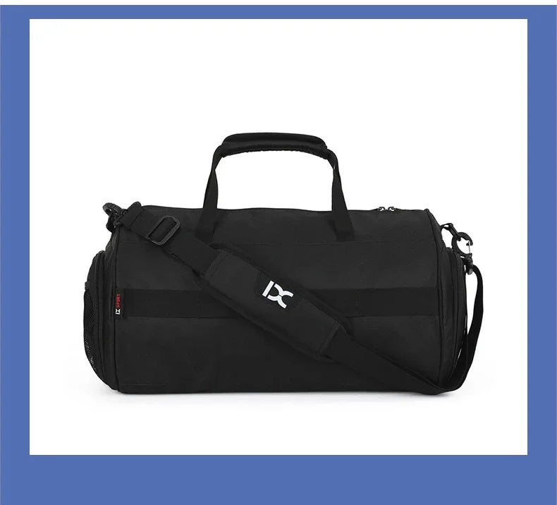 Men’s Travel Duffel Bag – Gym, Fitness, Wet/Dry, Shoe Compartment - Evallys.com