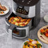 7L Electric Air Fryer Smart Multi-function Hot Convection Oven Deep Fryer Without Oil LED Touch Control 1400W Visible Window - Evallys.com
