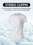 Round Neck T-Shirt 7-Piece White Ultra-Light Men's Quick-Drying Breathable Sweat-Absorbent Shirt Suitable for Fitness Gym and Ru - Evallys.com