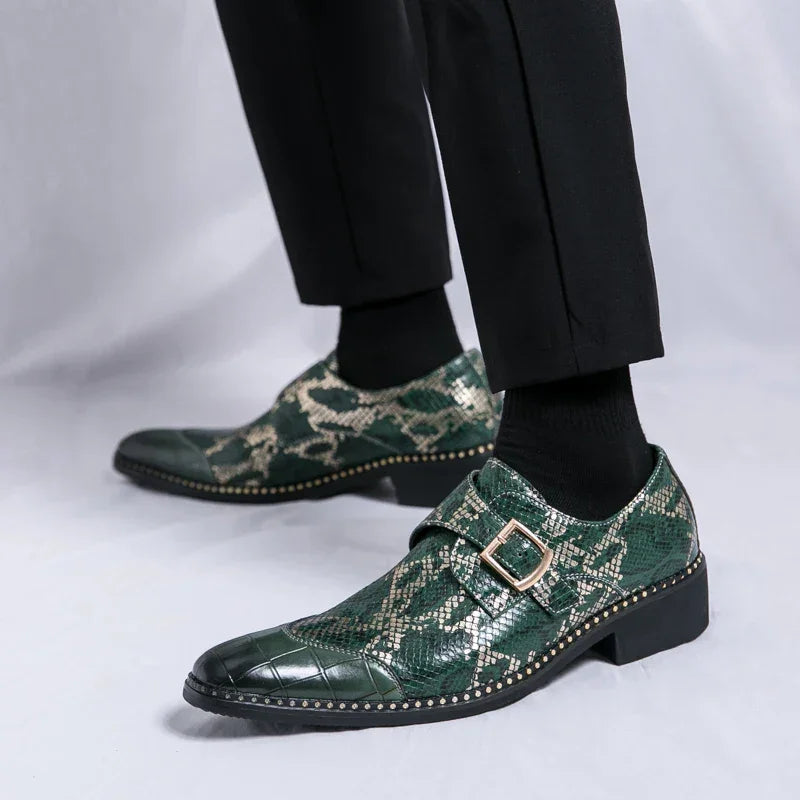 Luxury Men’s Oxford Dress Shoes – Handmade Formal Wedding Leather - Evallys.com