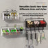 Kitchen Storage Shelf Wall Mounted Bathroom Organizer Basket No Drill Adhesive Mount Rack for Vegetable Fruit Drain Baskets