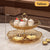 2/3 Tier Fruit Plate Stand Coffee Table Snack Tray Dried Fruit Dessert Plate Bar Counter Display Holder