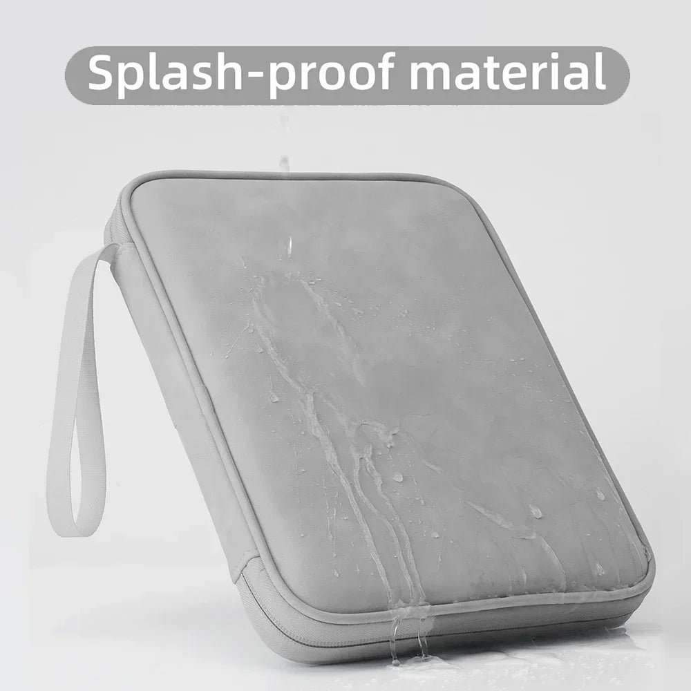 Tablet Sleeve Bag for iPad Pro 12.9 11 inch iPad 10th Air 5 4 3 10.9 10.2 inch 9th 8th 7th Generation Waterproof Zipper Pouch - Evallys.com