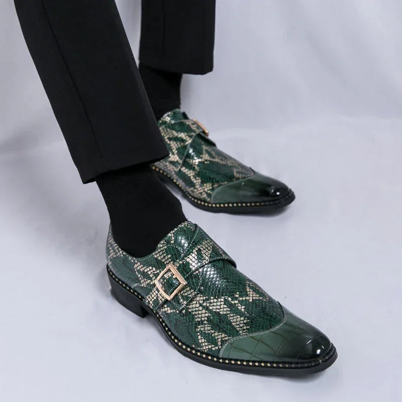 Luxury Men’s Oxford Dress Shoes – Handmade Formal Wedding Leather - Evallys.com
