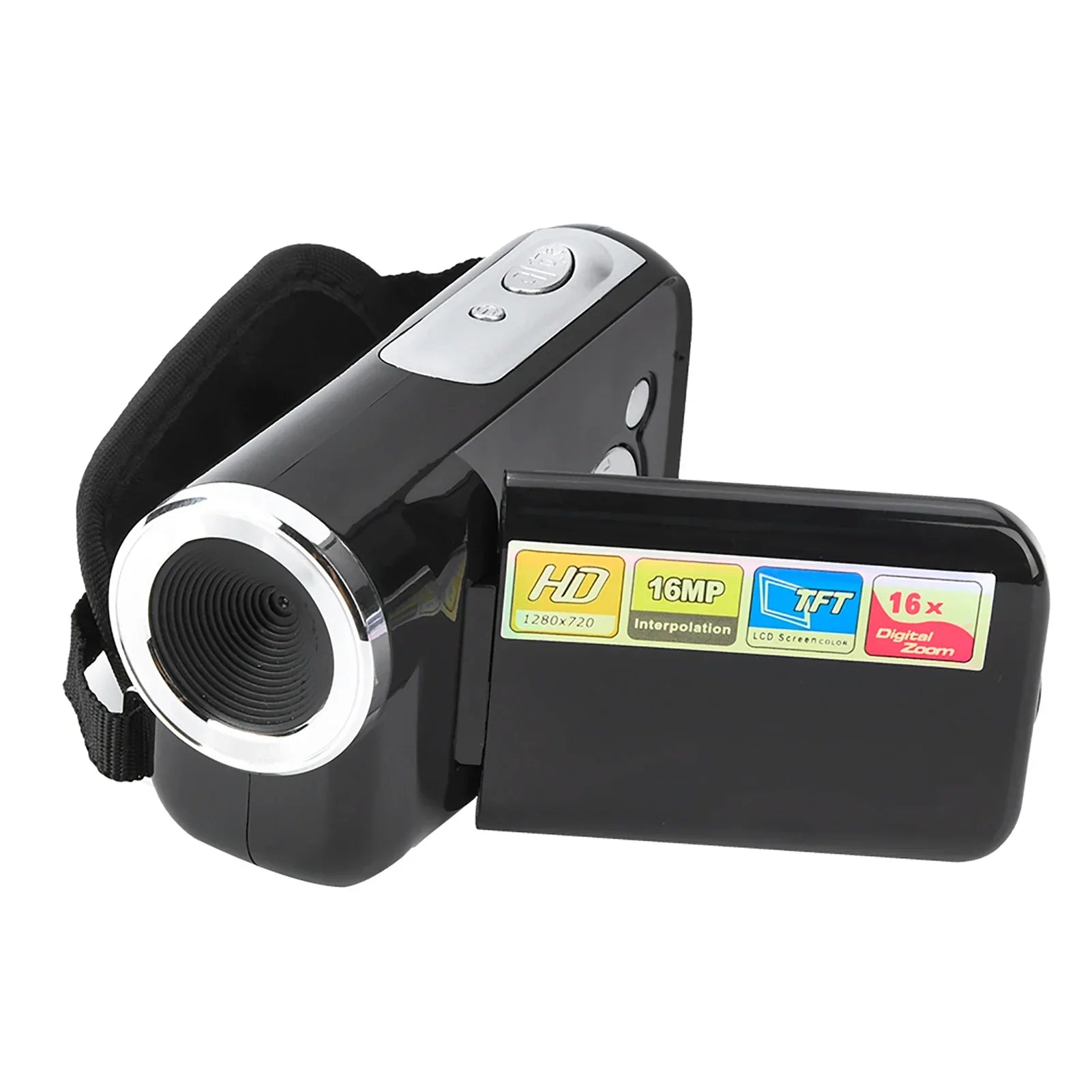 Digital Video Camera Portable Children Kids HD Digital Video Camera Camcorder with LCD Sceen Camcorder Recorder - Evallys.com