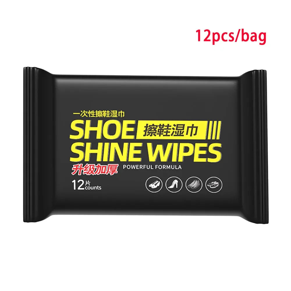 12/30/80PCS Disposable Shoe Cleaning Wipes Disposable Travel Portable Dirt Removal Wipes Shoe Shine Artifact Cleaning Tool - Evallys.com