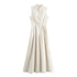 TRAF Sleeveless Bodycon Midi Dress – Elegant Summer Party Dress - Evallys.com